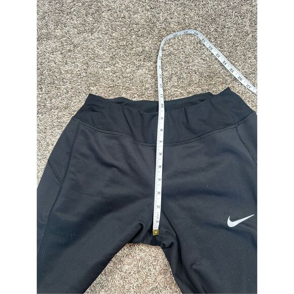 Nike Dri-Fit Thermal Fleece Jogger Sweatpants Black Women’s Size Small - Picture 7 of 11